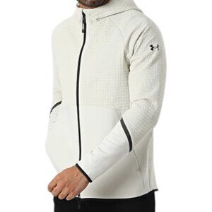 Under Armour Unstoppable Zip Up Fleece Grid Hooded Jacket Men's Size 2XL NWT